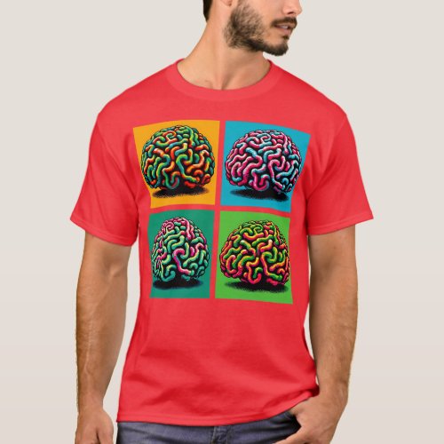 Grooved Brain Coral Cool Underwater T_Shirt
