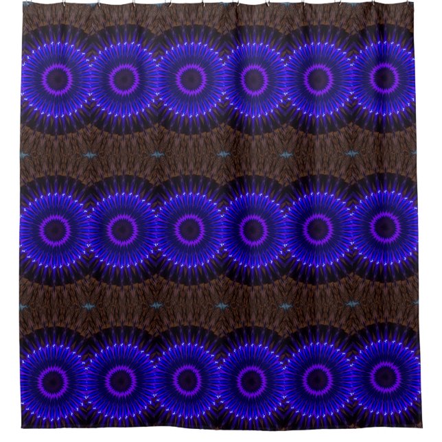 Groovey duvet cover shower curtain (Front)
