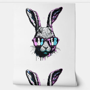 Groovi Rabbit Bunny Face With Sunglasses Easter Wallpaper
