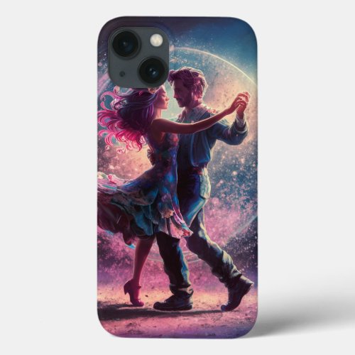 Groovin in the Moonlight iPhone 13 Case