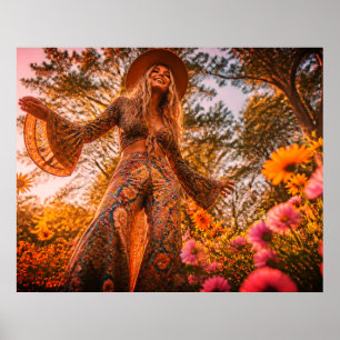 Groovin' Outside On a Sunday Afternoon on a Large Poster