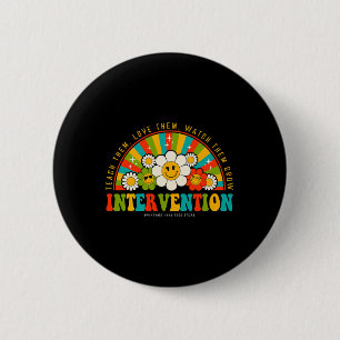 Groovy 100 Days Of School Teacher Intervention Squ Button