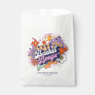 Groovy 70s Bachelorette Good Vibes ID929 Favor Bag