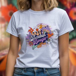Groovy 70s Bachelorette Last Bachin' Boogie ID929 T-Shirt