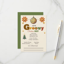 Groovy 70s Christmas Party