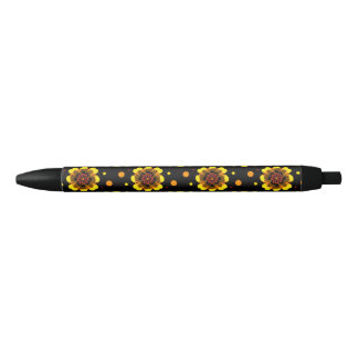 Groovy 70s Daisy Flower Power Pattern Pen