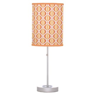 Groovy, 70s style patterned lamp 