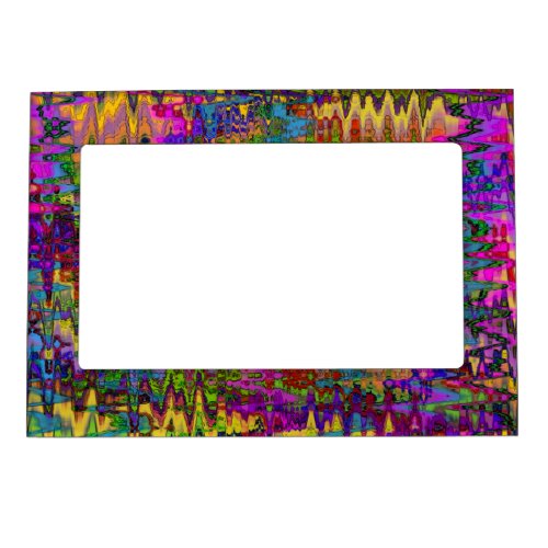 Groovy Abstract Magnetic Frame