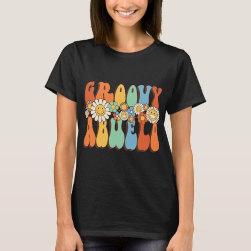 Groovy Abuelo Matching Family 1st Birthday Party B T_Shirt