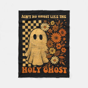 Groovy Ain’t No Ghost Like The Holy Christian Hall Fleece Blanket