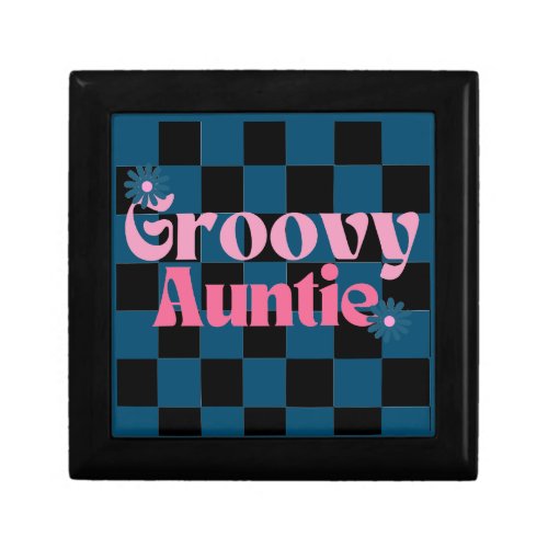Groovy Auntie Retro 60s70s80s Themed  Gift Box