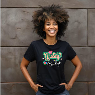 Groovy Baby Hearts & Flowers T-Shirt