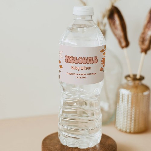 Groovy Baby Water Bottle Sticker