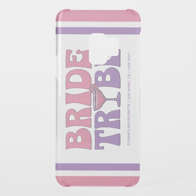Groovy Beach Bride Bachelorette iPhone Case (Back)