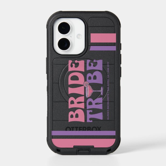 Groovy Beach Bride Bachelorette OtterBox Case (Back)
