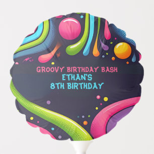 Groovy Birthday Bash Balloon