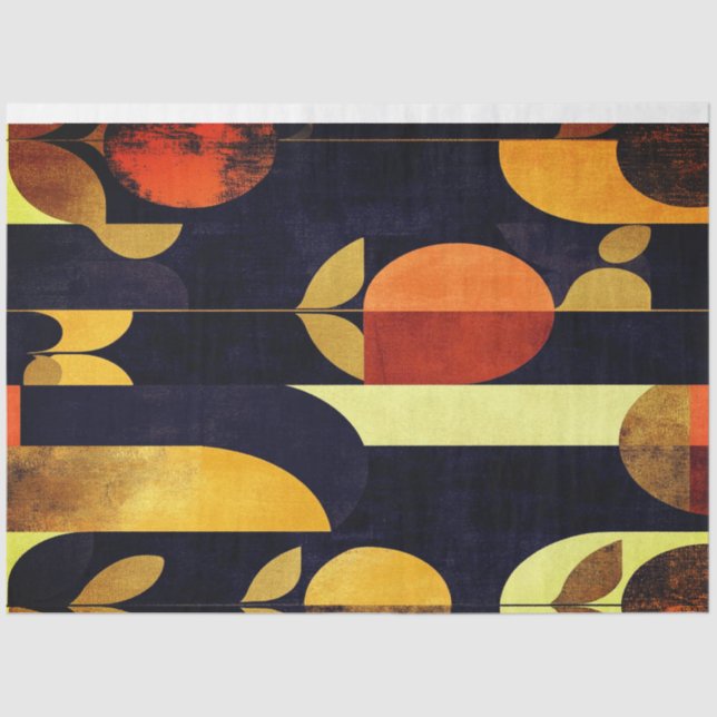 Groovy Blooms - Elsie Lane DecoPosh Tissue Paper (Front)