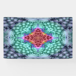 Groovy Blue Banners, 4 sizes Banner