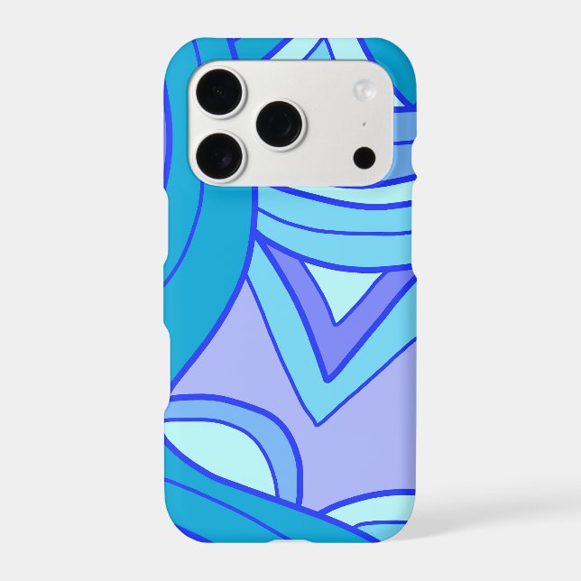 Groovy Blues Iphone Case (Back)