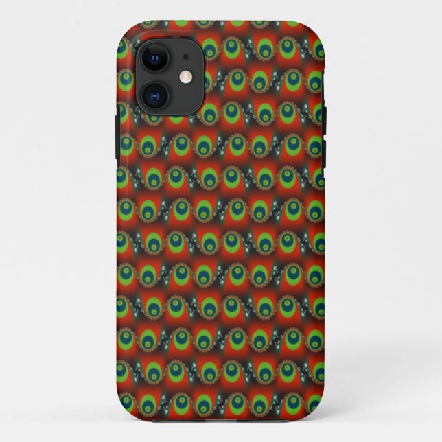 Groovy Bohemian Pattern iPhone 5 Case (Back)