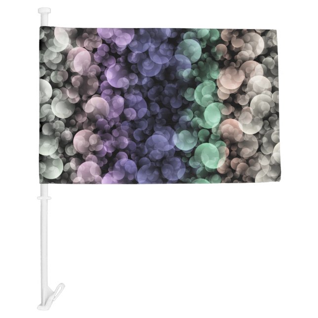 Groovy Boho Bubbles Eclectic Uingender Pride Flag (Front)