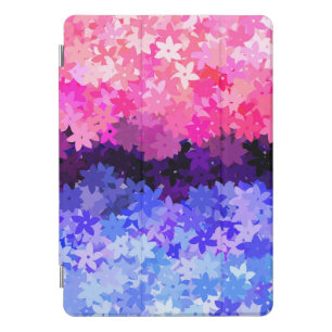 Groovy Boho Quirky Retro Floral Omnisexual Pride iPad Pro Cover