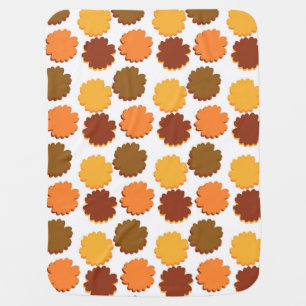 Groovy Boho Sweet Daisy Baby Blanket