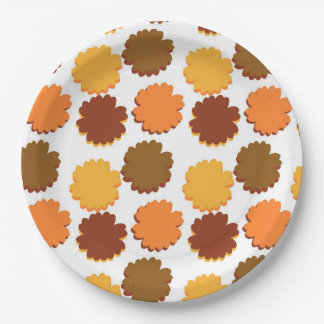 Groovy Boho Sweet Daisy Paper Plates