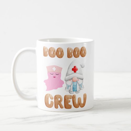 Groovy Boo Boo Crew Nurse Funny Ghost  Coffee Mug