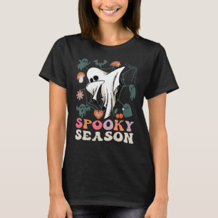 Groovy Boo Ghost Spooky Halloween Costumes Mens Wo T-Shirt