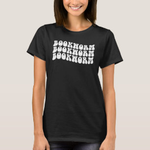 Groovy Bookworm Book Reading  Book Nerd Librarian  T-Shirt