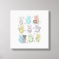 Groovy Bunnies Candy Ultrasound Tech Easter Sonogr