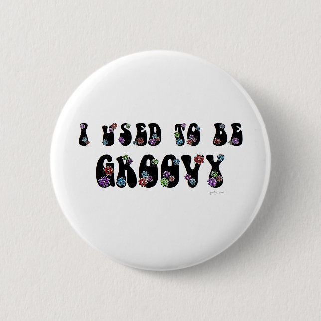 Groovy Button (Front)