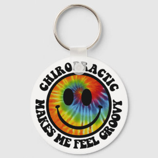 Groovy Chiropractic Keychain