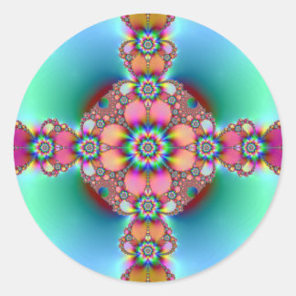 Groovy Classic Round Sticker