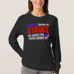 Groovy Columbus Ohio School Teachers Strike OH Tea T-Shirt