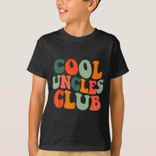 Groovy Cool Uncles Club Funny New Uncle Men T-Shirt