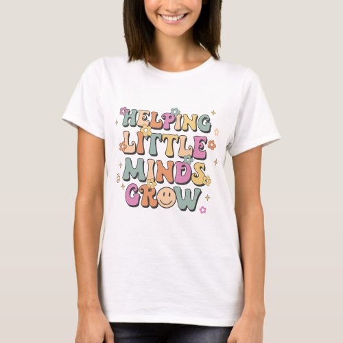 Groovy Cute Preschool Teacher T Shirt Gift
