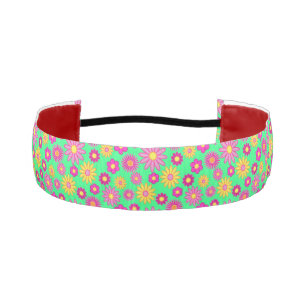 Groovy Daisies Athletic Headband