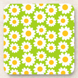 Groovy Daisies Beverage Coaster