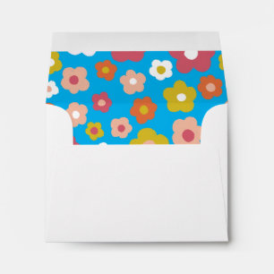 Groovy Daisies Cute Custom Baby Shower Birthday  Envelope