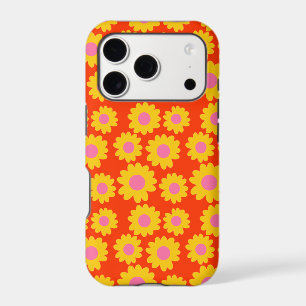 Groovy Daisies iPhone 17 Pro Case