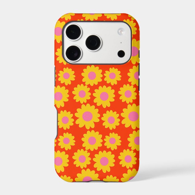 Groovy Daisies iPhone Case (Back)