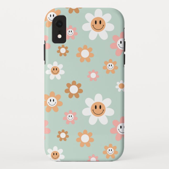Groovy Daisies iPhone XR case (Back)