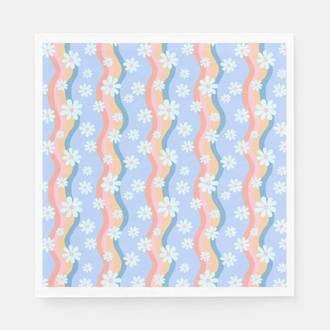 Groovy Daisies   Napkins (Front)