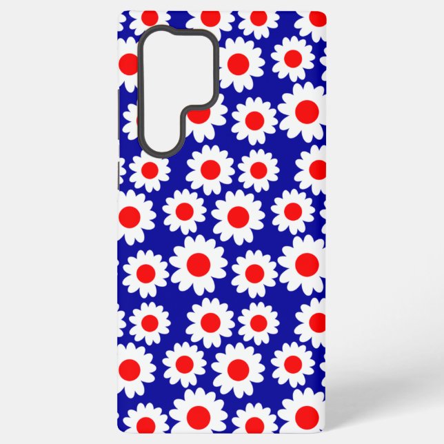 Groovy Daisies Samsung Galaxy Case (Back)