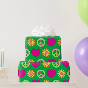 Groovy Daisies Wrapping Paper