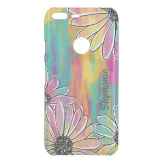 Groovy Daisy Dream - Painterly Hand Drawn Floral Uncommon Google Pixel XL Case