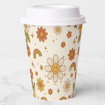 Groovy Daisy | Retro 70s Floral Neutral Sunshine