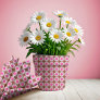 Groovy Daisy Winter Pink  Tissue Paper